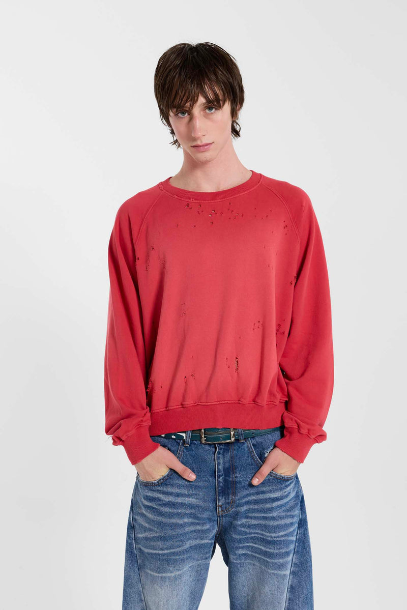 Red Sun Fade Crewneck – view 5