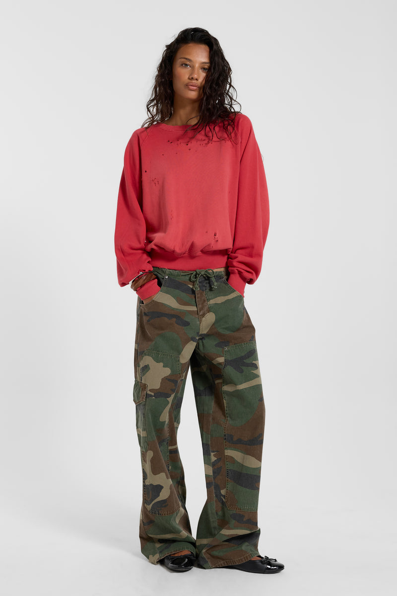 Red Sun Fade Crewneck – view 3