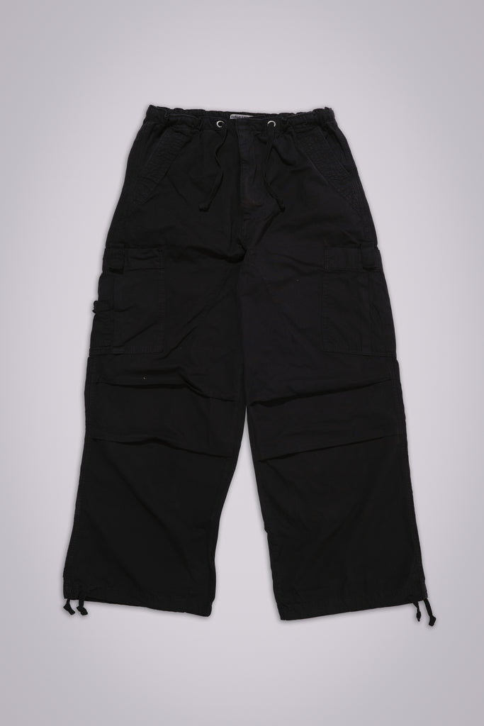 Black Parachute Cargo Pants
