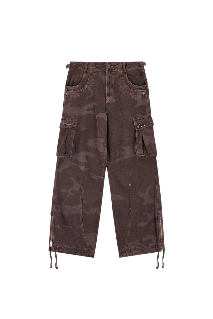 Brown Trooper Cargo Pants