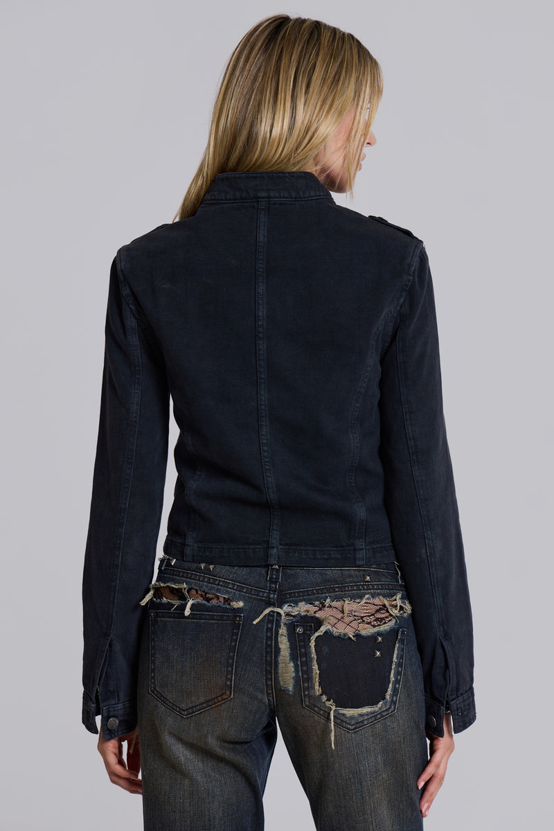 Washed Black Rebel Jacket