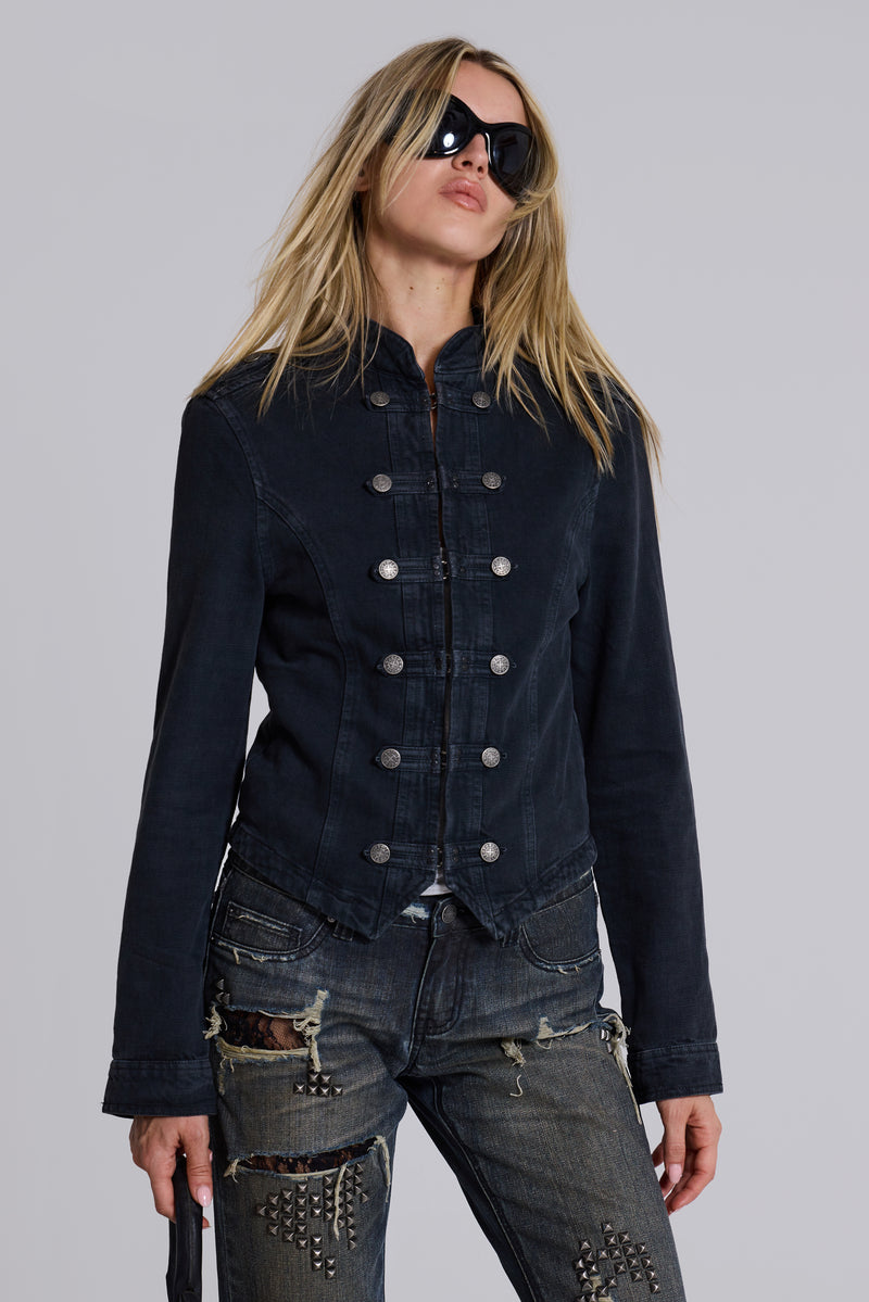 Washed Black Rebel Jacket