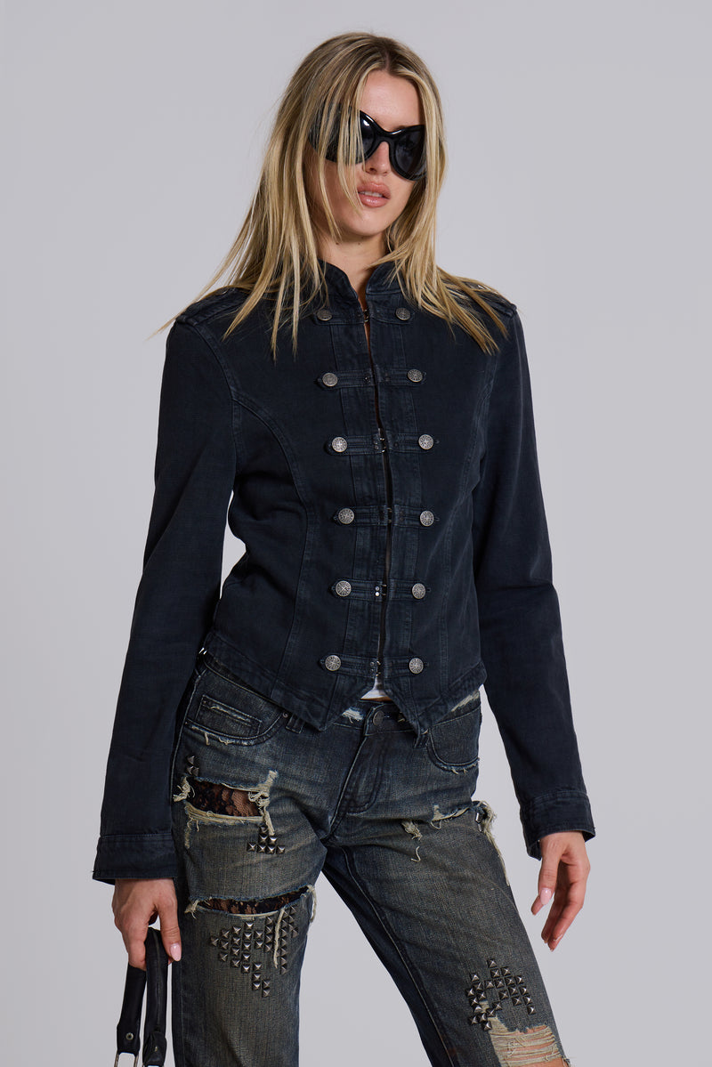 Washed Black Rebel Jacket