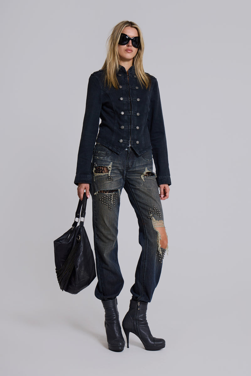 Washed Black Rebel Jacket