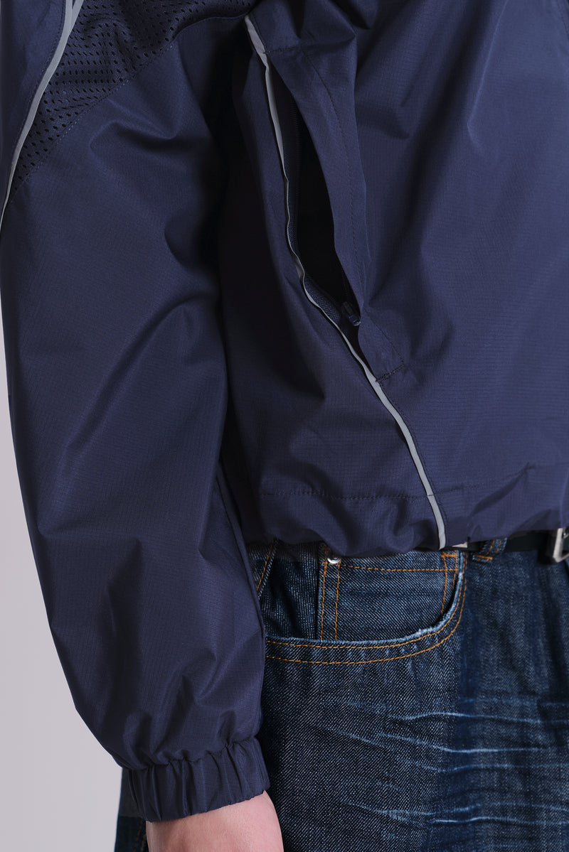 Navy Vapor Tracksuit Top