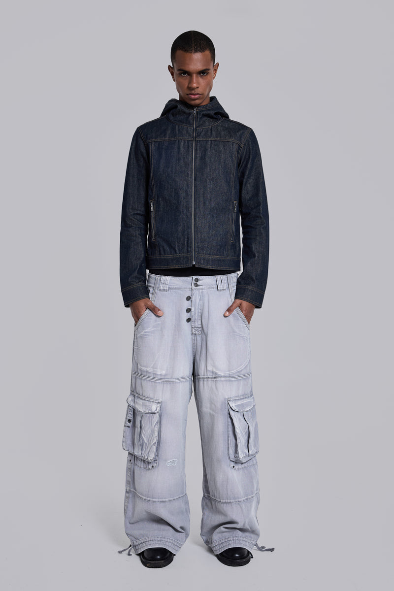 Indigo Bedrock Denim Jacket