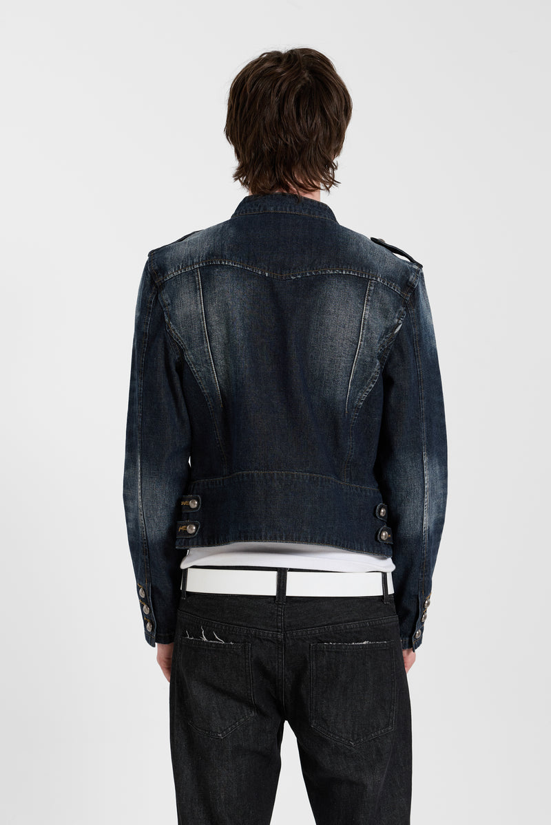 Drummer Indigo Denim Jacket – view 6
