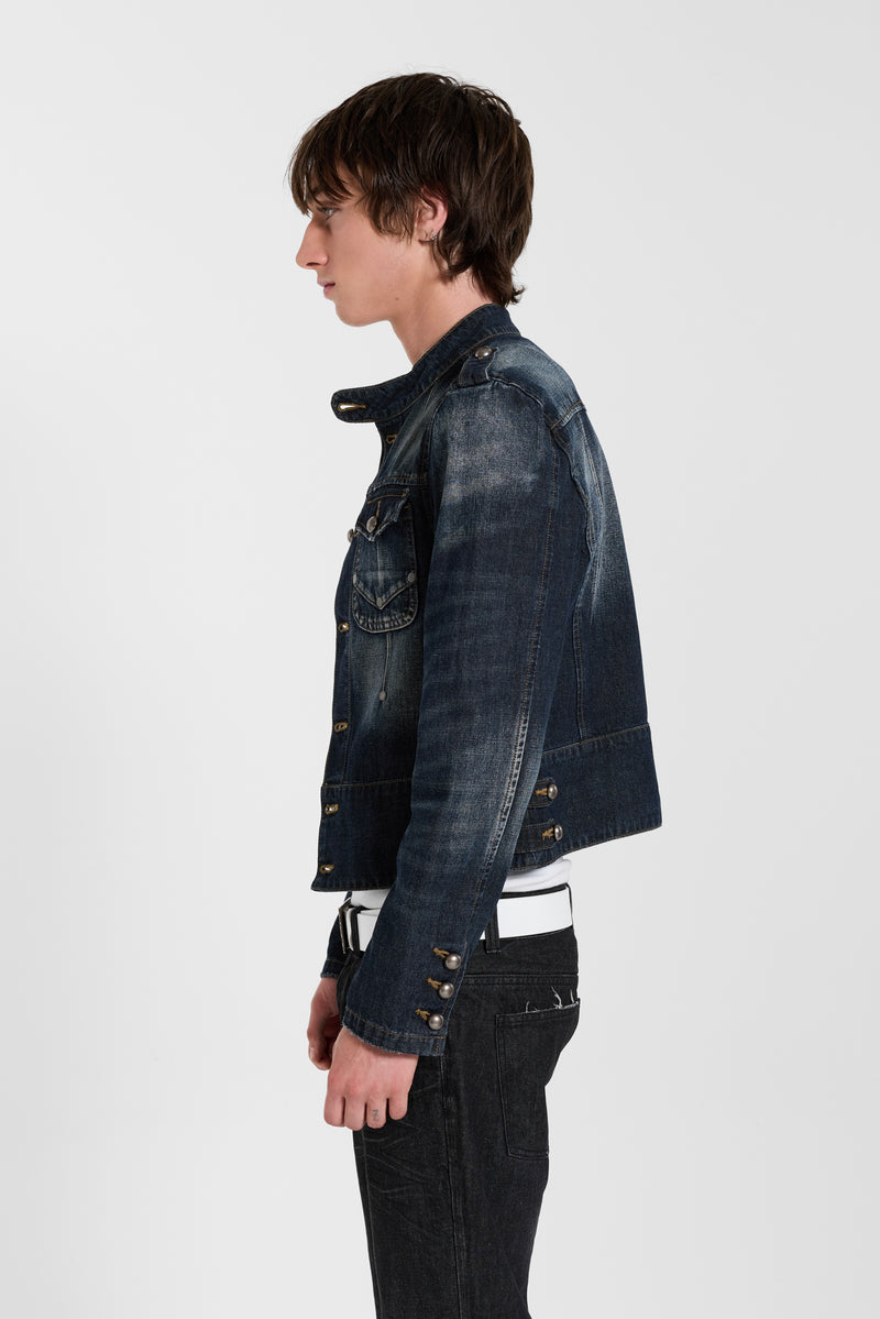 Drummer Indigo Denim Jacket – view 5
