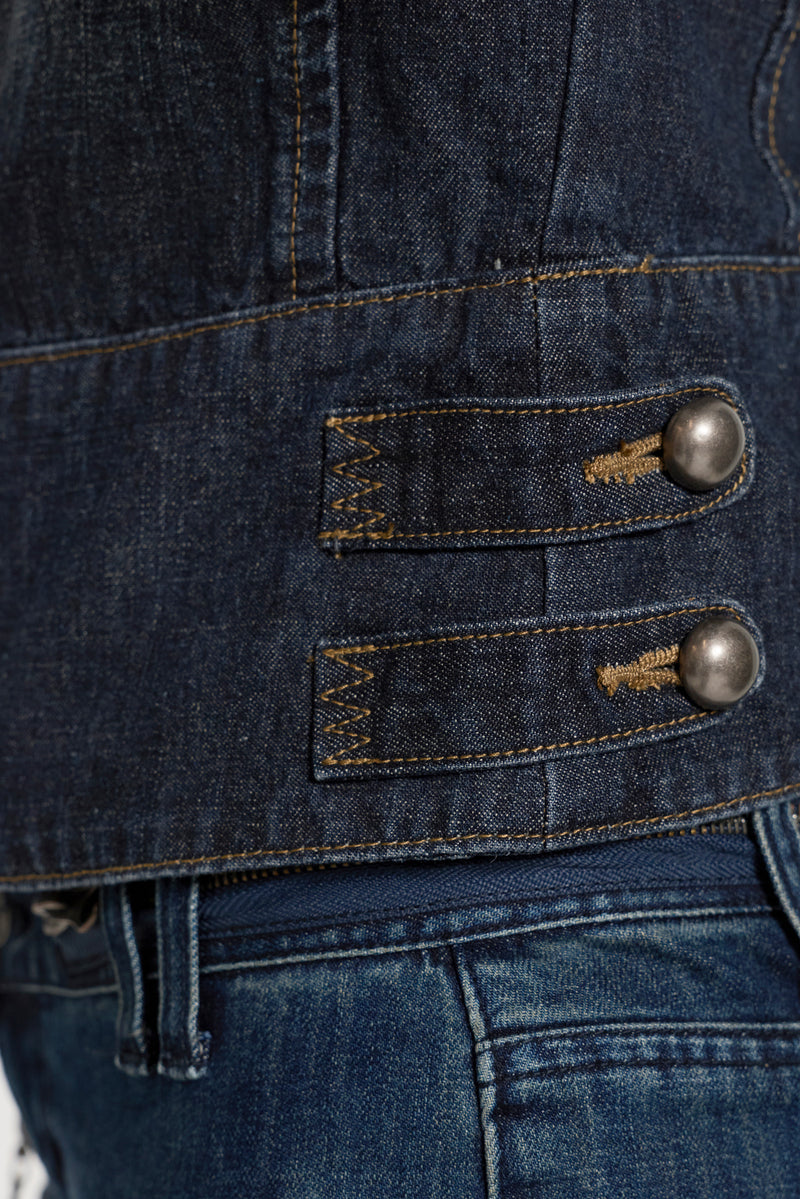 Drummer Indigo Denim Jacket – view 5