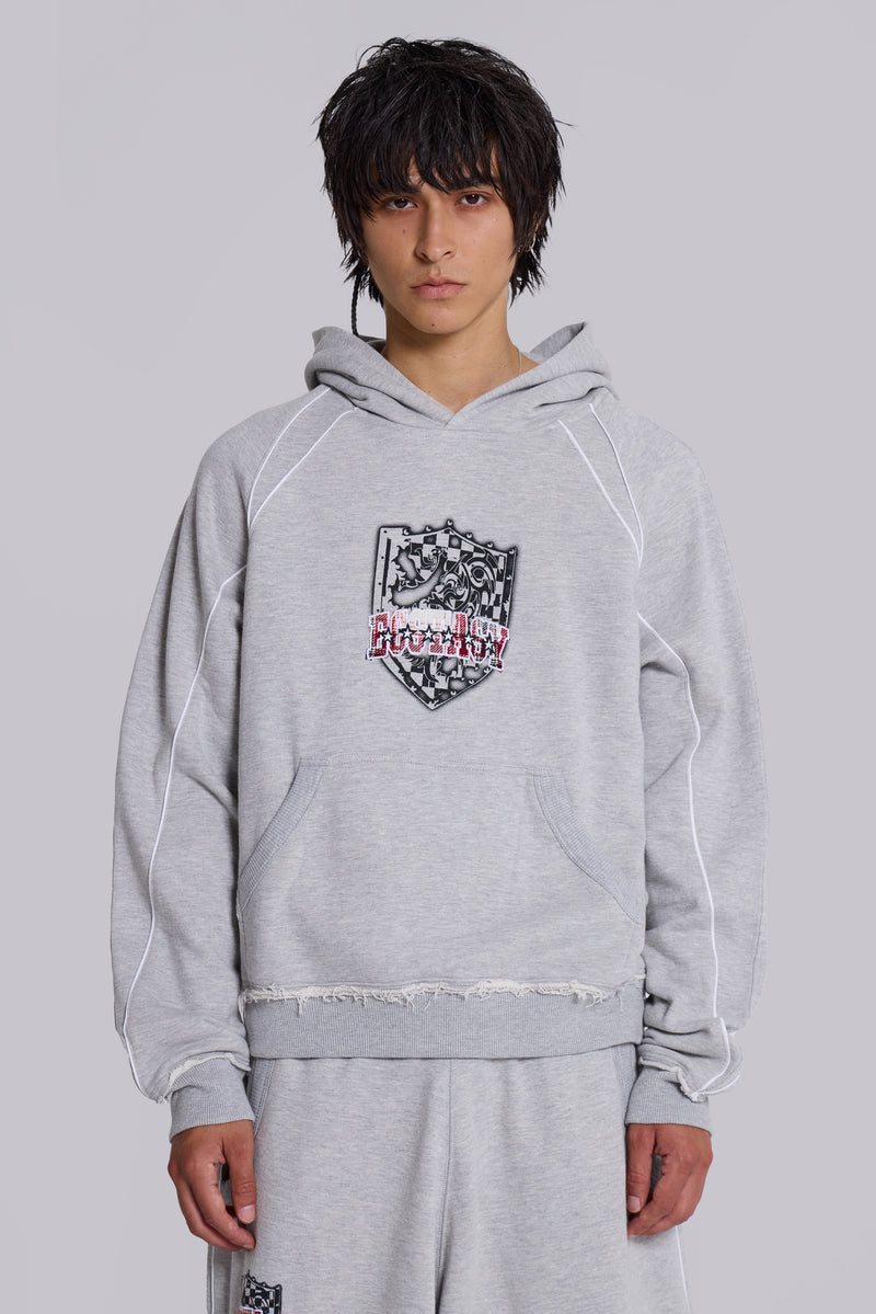 Grey Tempo Hoodie