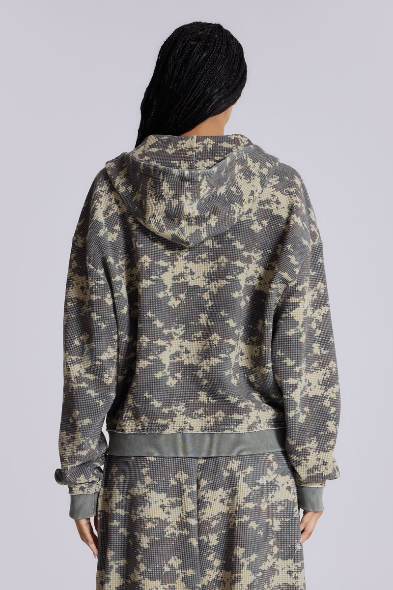 Digi Camo Waffle Hoodie