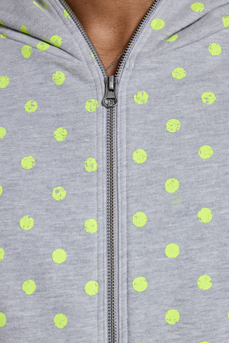 Neon Polkadot Hoodie