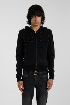 Black Drummer Hoodie - XXS / Black