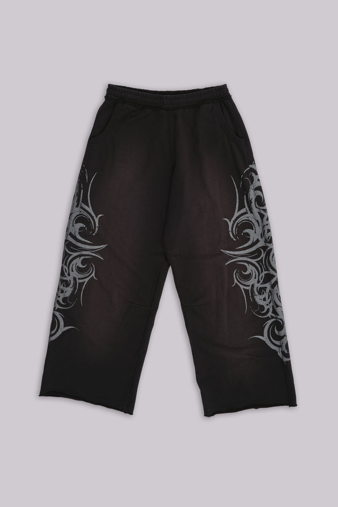 Black Baggy Blade Joggers