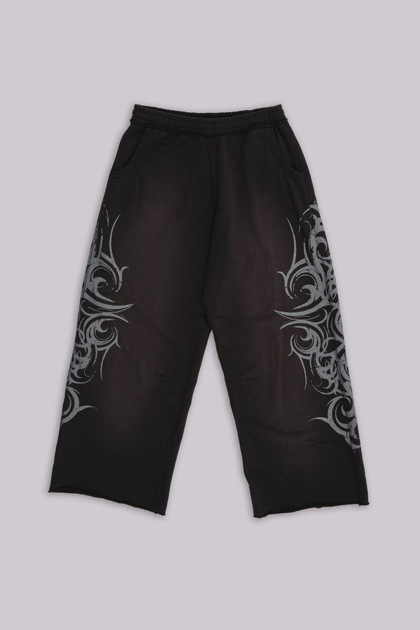 Black Baggy Blade Joggers