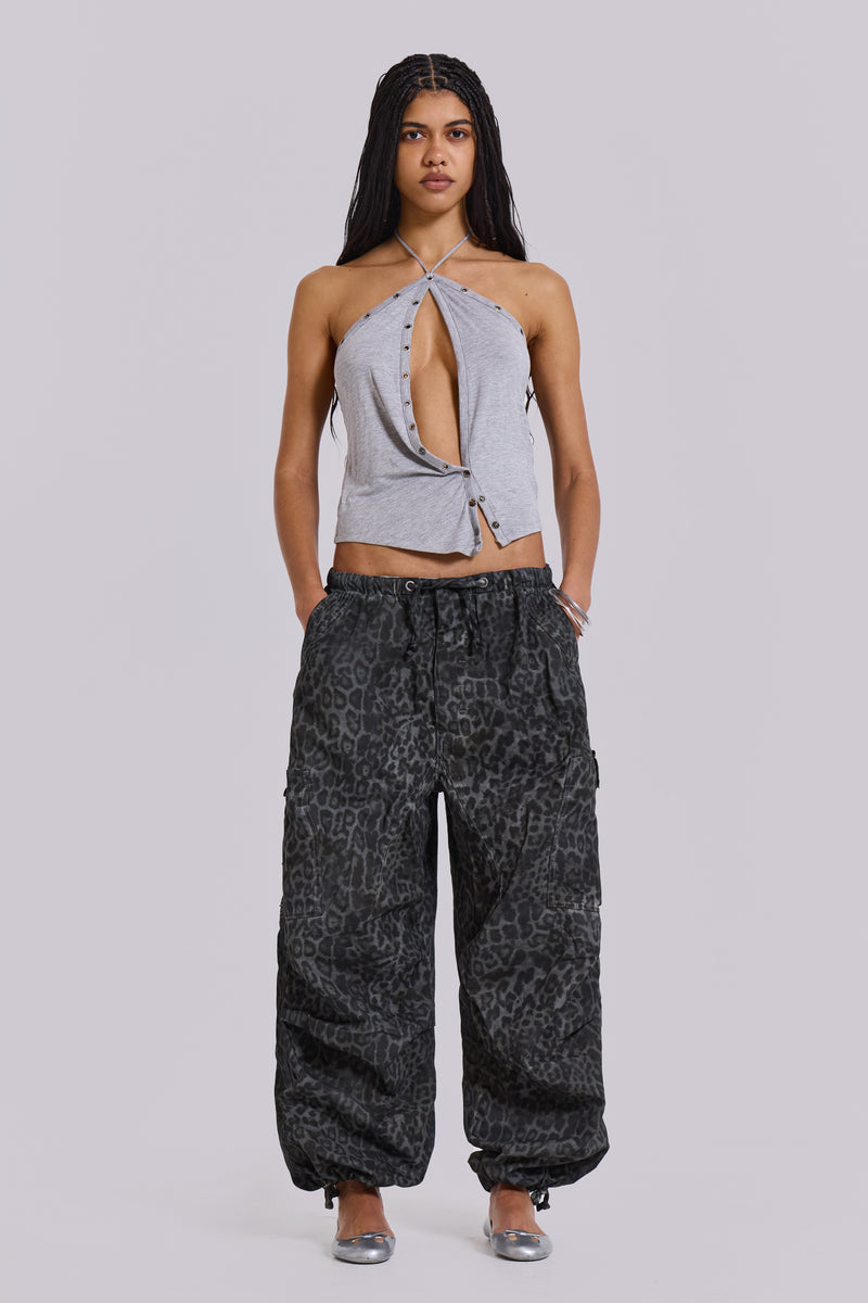 Zeila Cut Out Drape Top