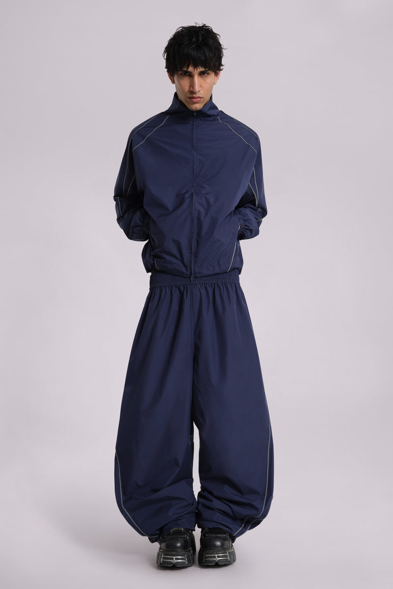 Navy Vapor Tracksuit Top
