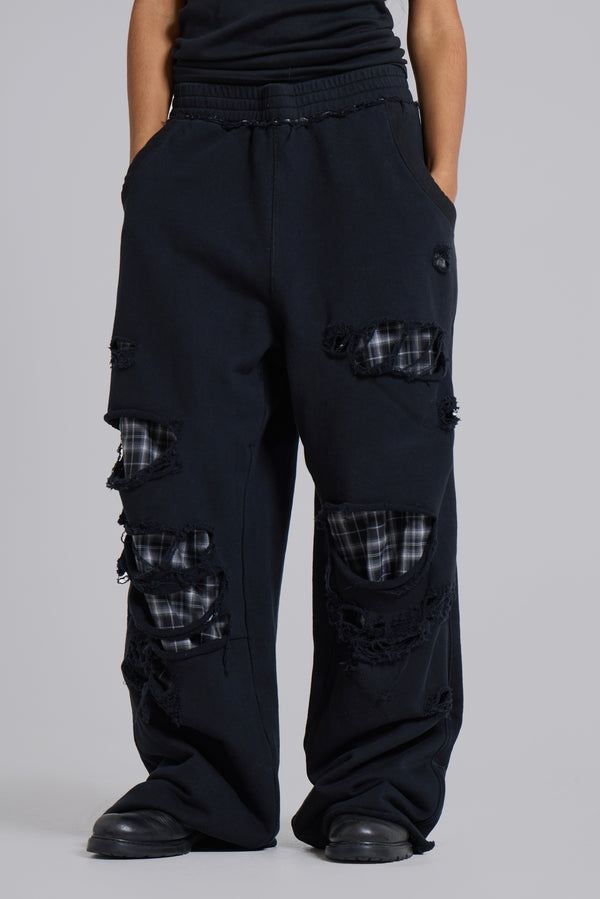 Check Layered Monster Joggers