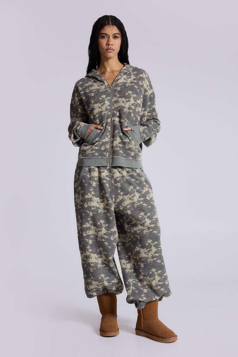 Digi Camo Waffle Monster Joggers