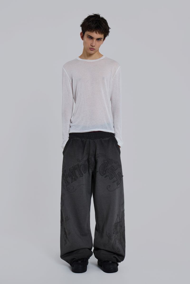 Faithless Applique Monster Joggers