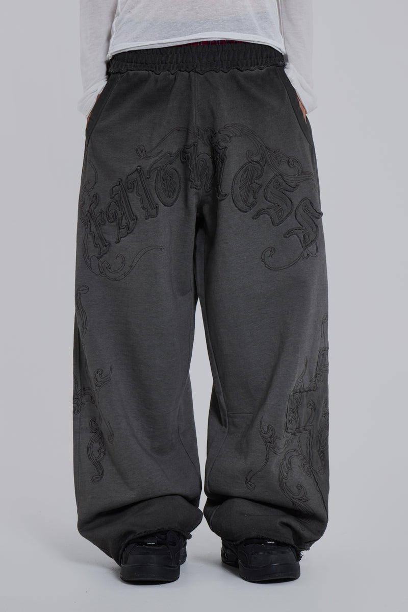 Faithless Applique Monster Joggers