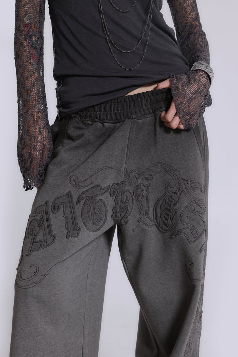 Faithless Applique Monster Joggers