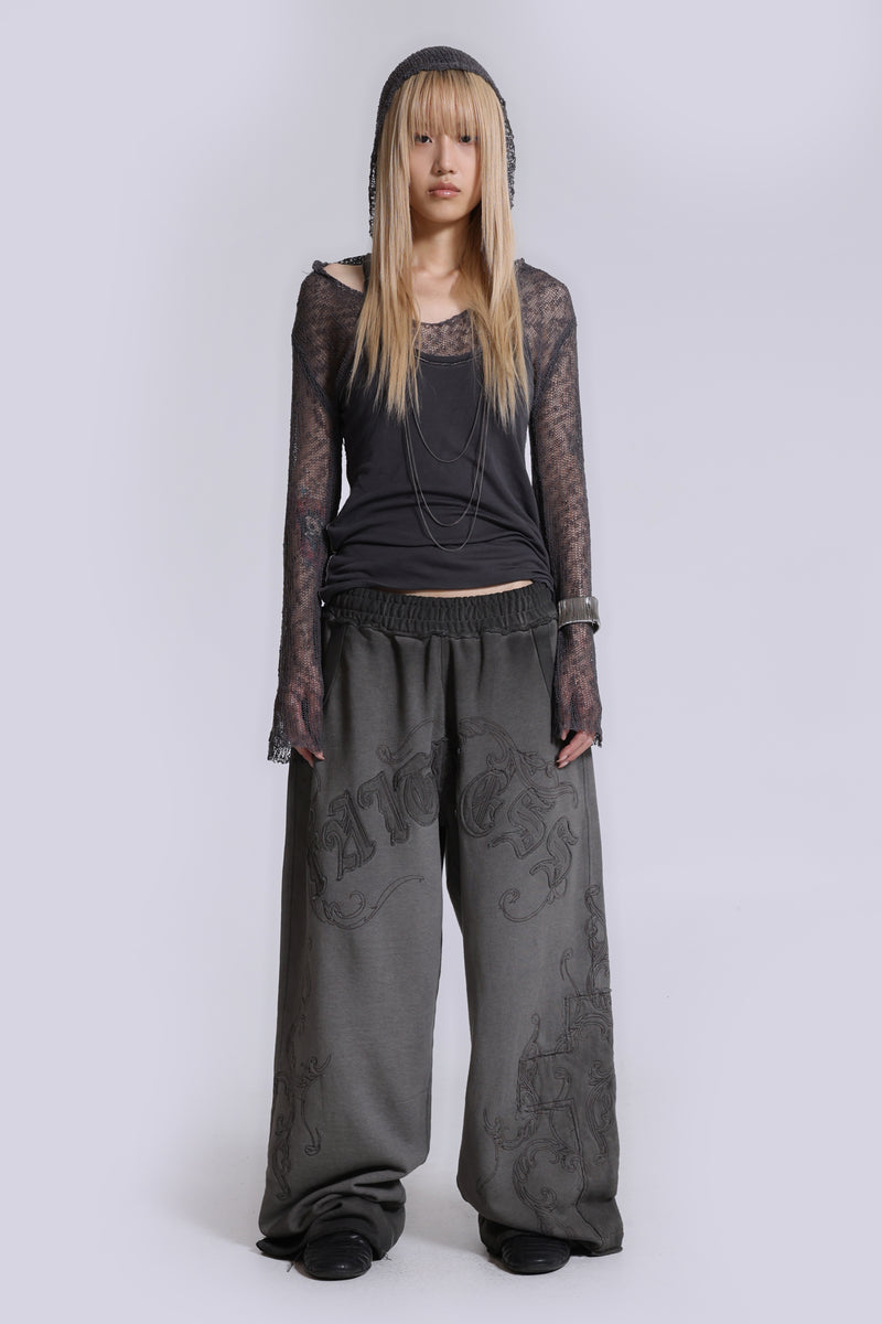 Faithless Applique Monster Joggers