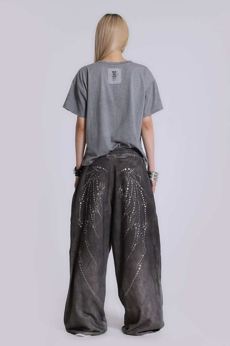 Studded Wing Monster Joggers
