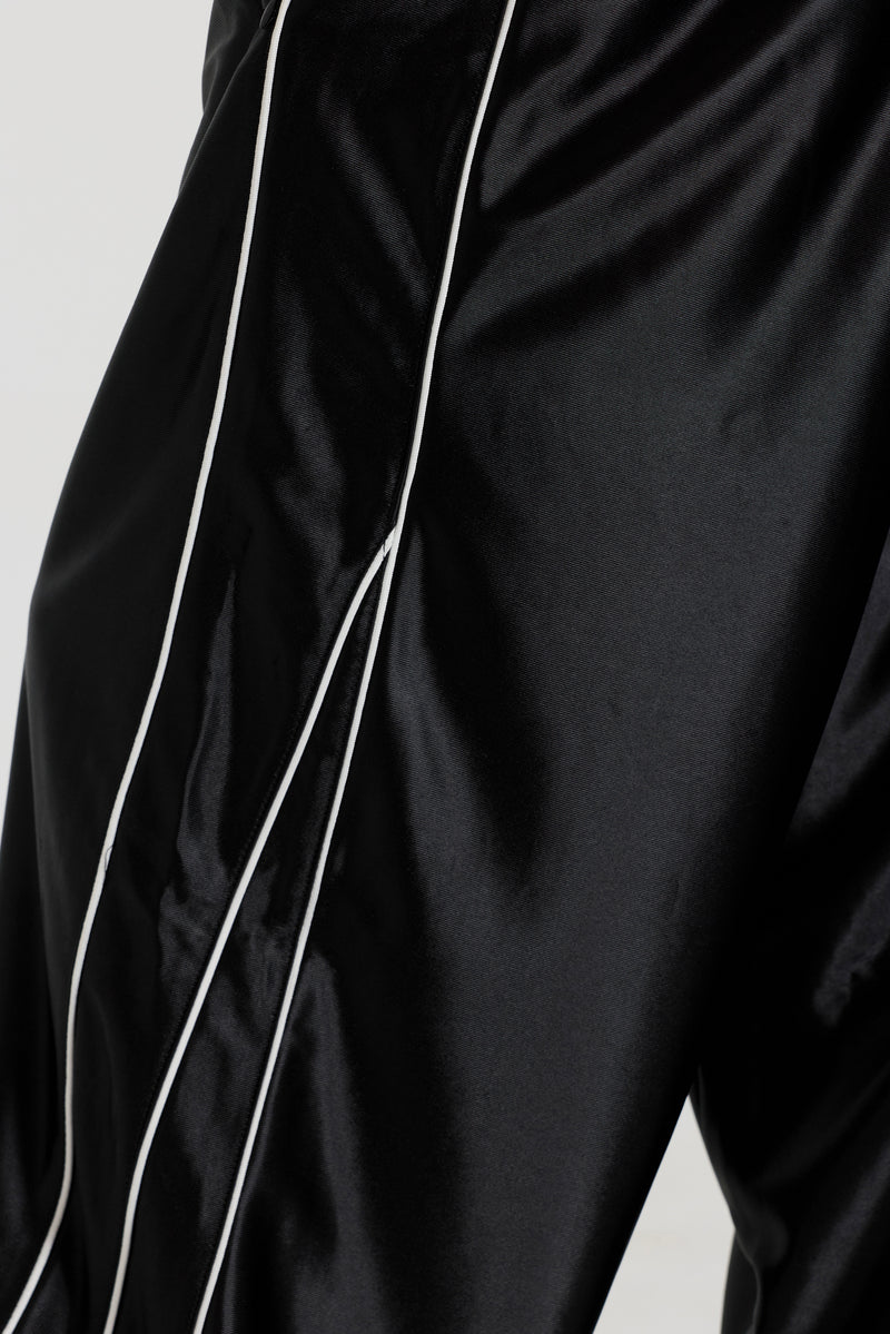 Black Metallic Vapor Joggers – view 5