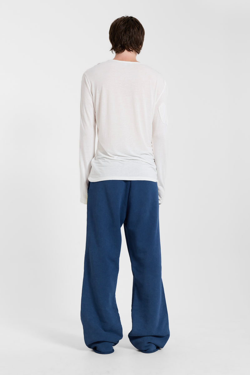 13 Stripe Straight Jogger in Navy (Restock) – view 6