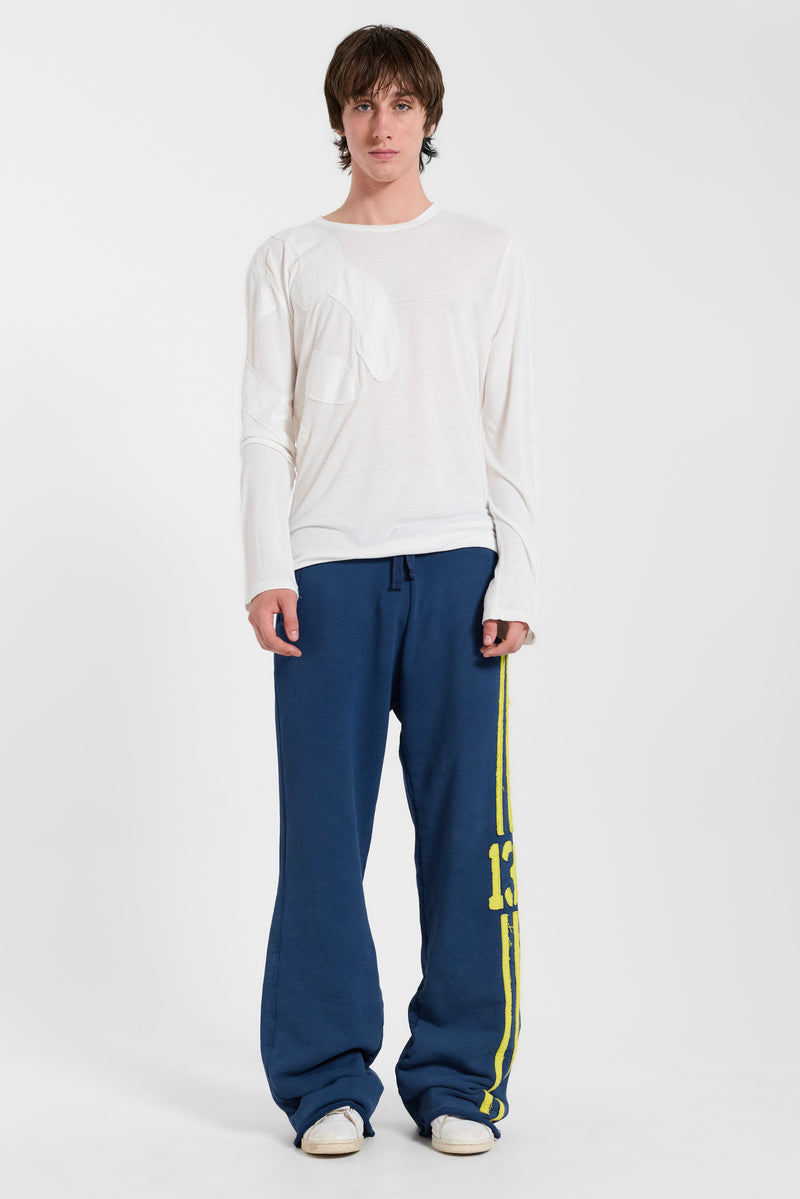 13 Stripe Straight Jogger in Navy (Restock) – view 5