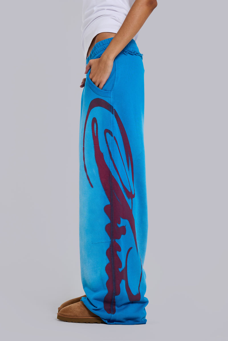 Divine Blue Monster Joggers