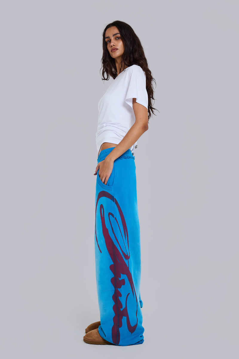 Divine Blue Monster Joggers