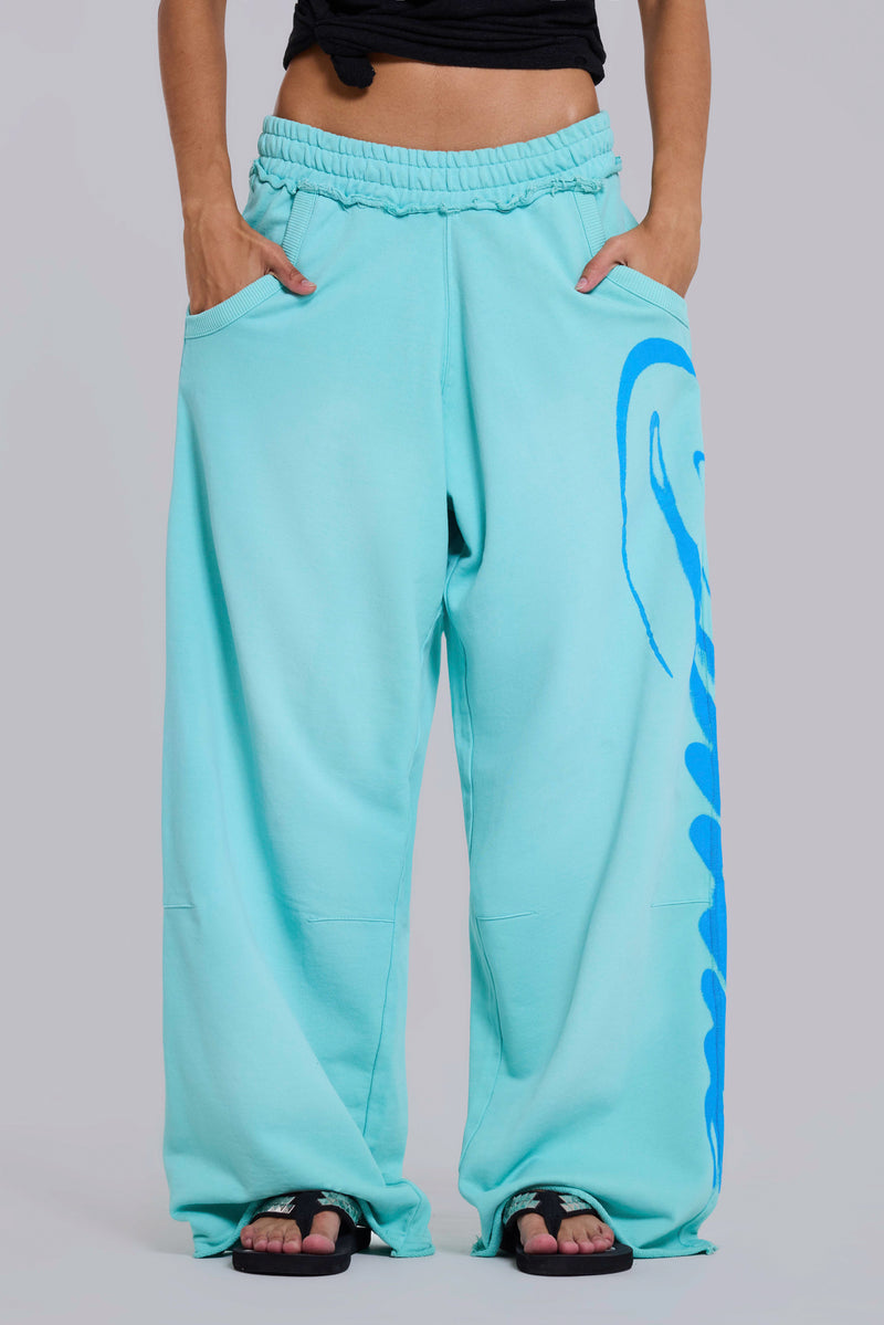 Divine Aqua Monster Joggers