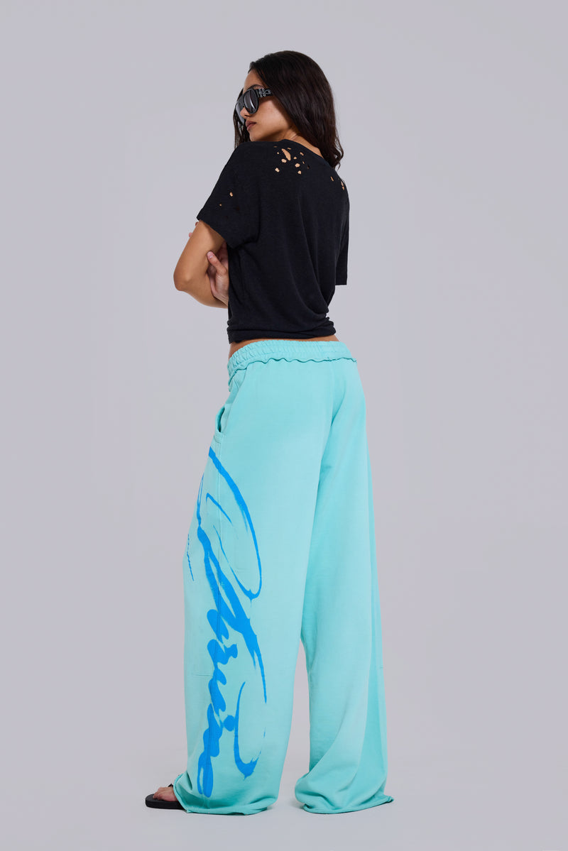 Divine Aqua Monster Joggers