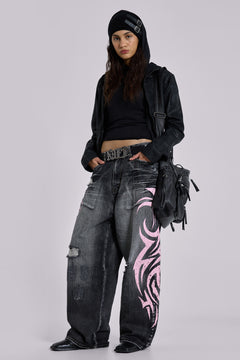 Pink Blade XL Colossus Jeans (Restock) – view 1