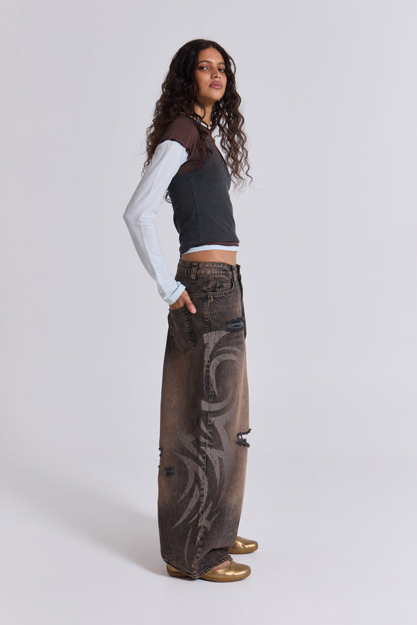Brown Blade XL Colossus Jeans