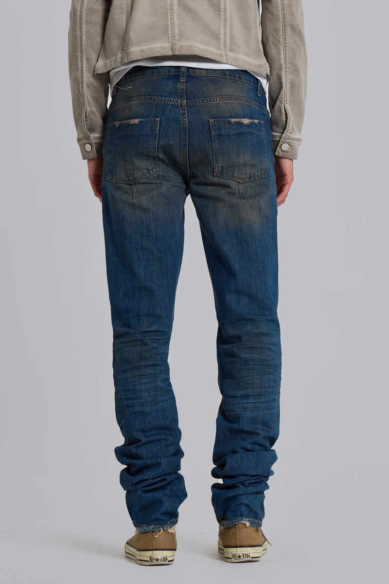 Dirty Wash Drain Jeans