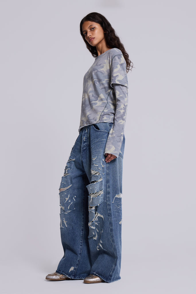 Destroyed XL Colossus Jeans