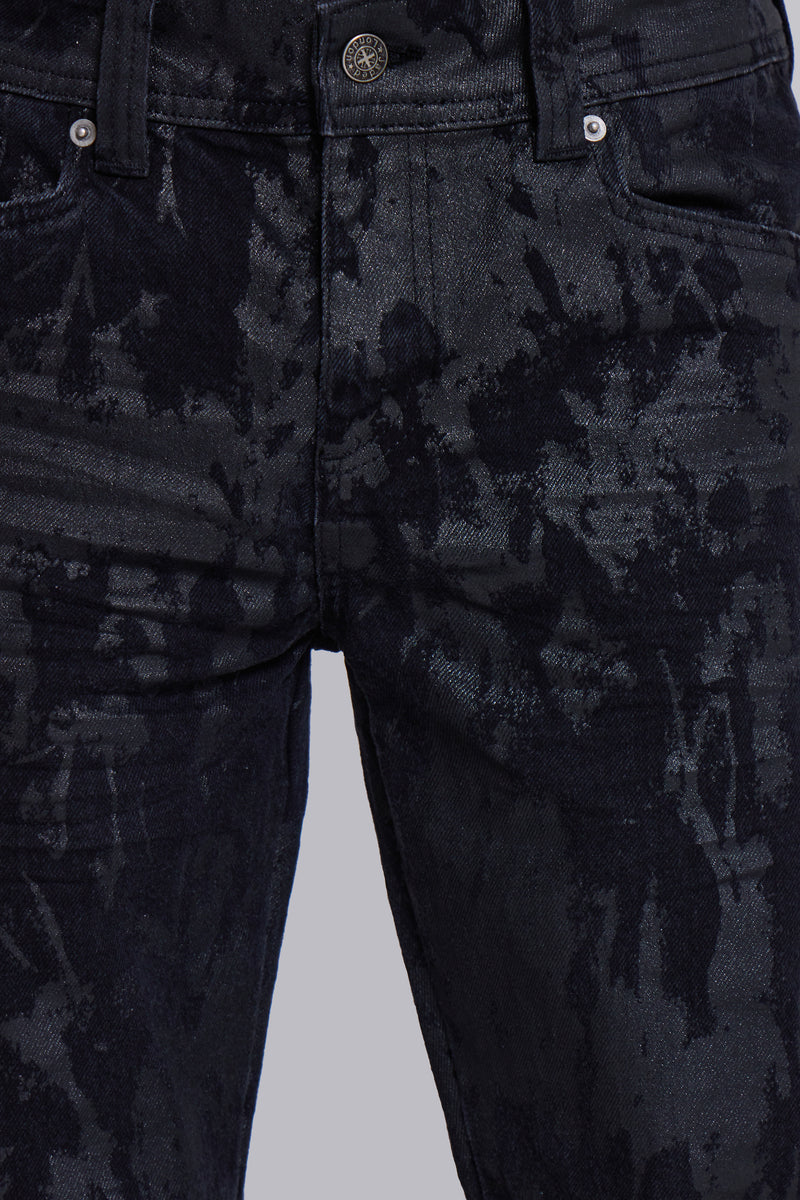 Wax Coated Drift Jeans