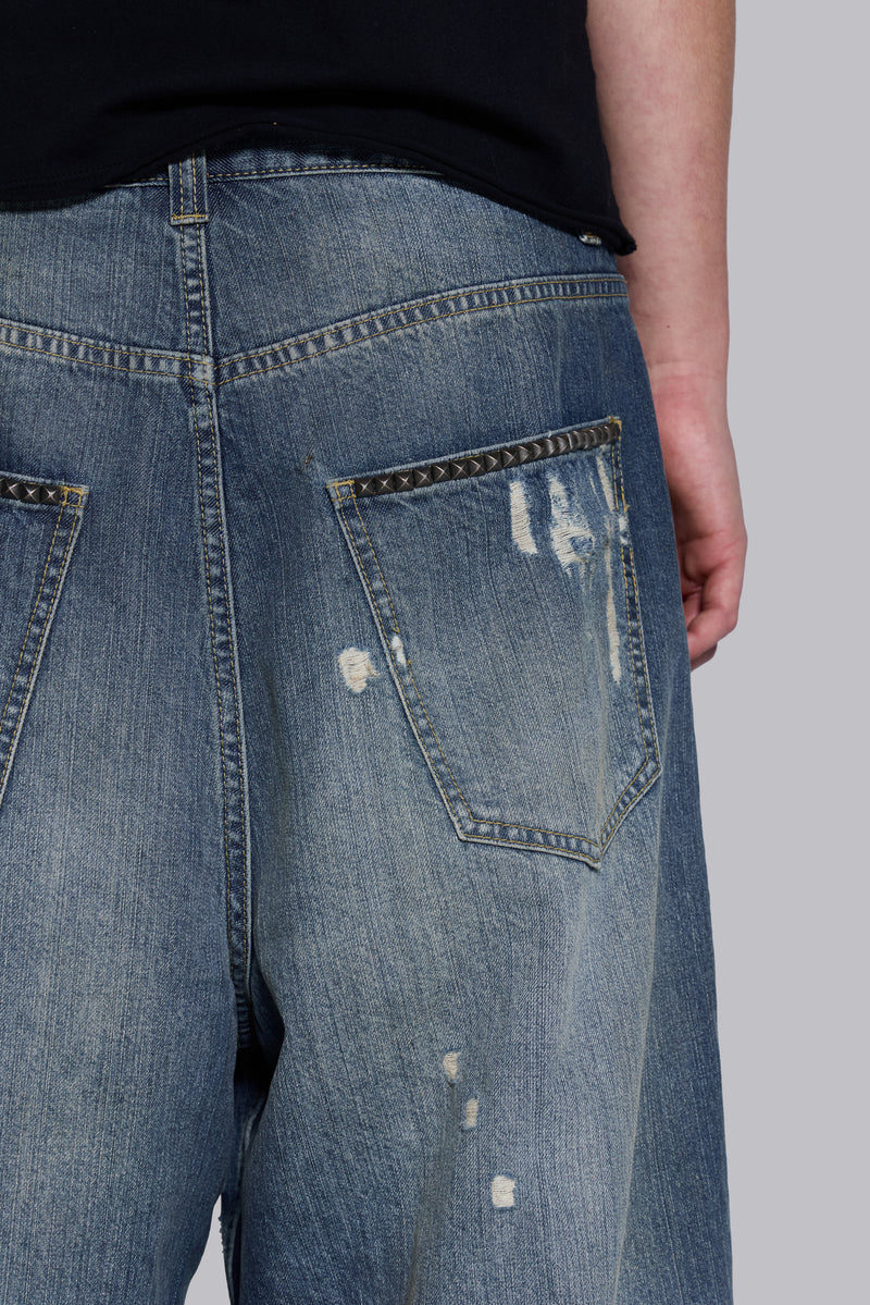 Hidden Camo Ripped XL Colossus Jeans