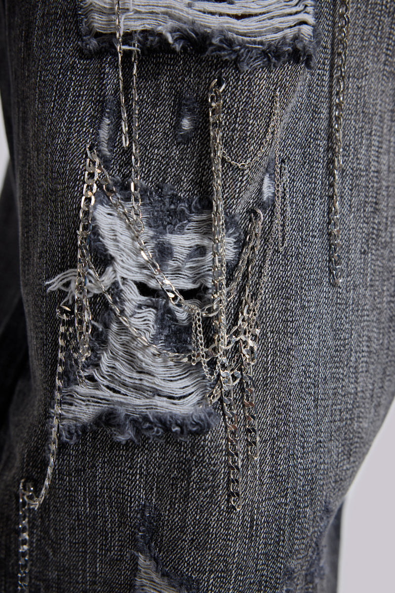 Chain Distressed XL Colossus Jeans