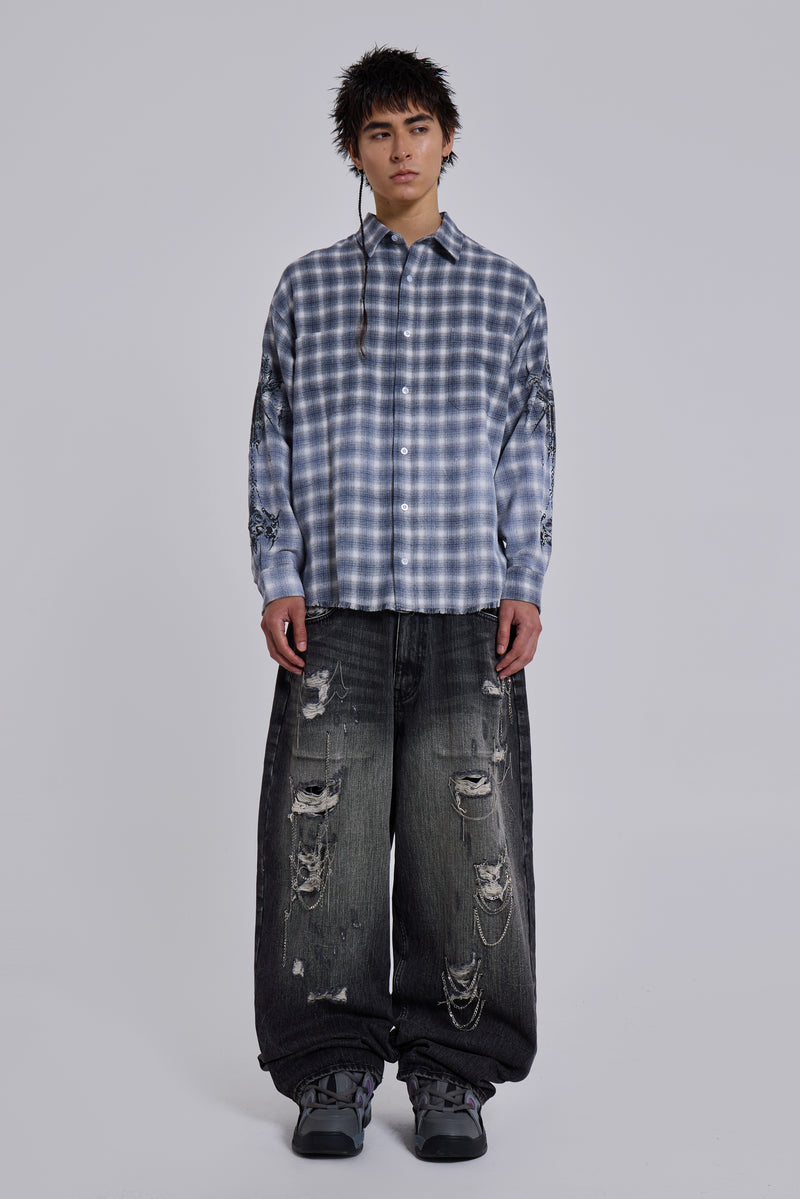 Chain Distressed XL Colossus Jeans