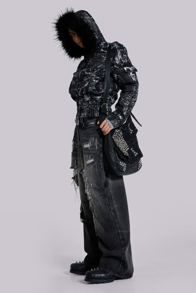 Chain Distressed XL Colossus Jeans