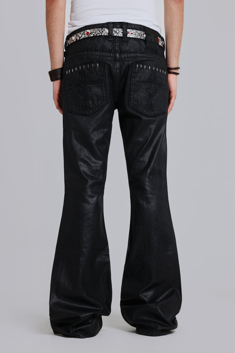 Rock Revival Staple Wax Bootcut Jeans