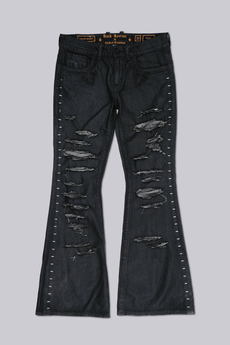 Rock Revival Staple Wax Bootcut Jeans