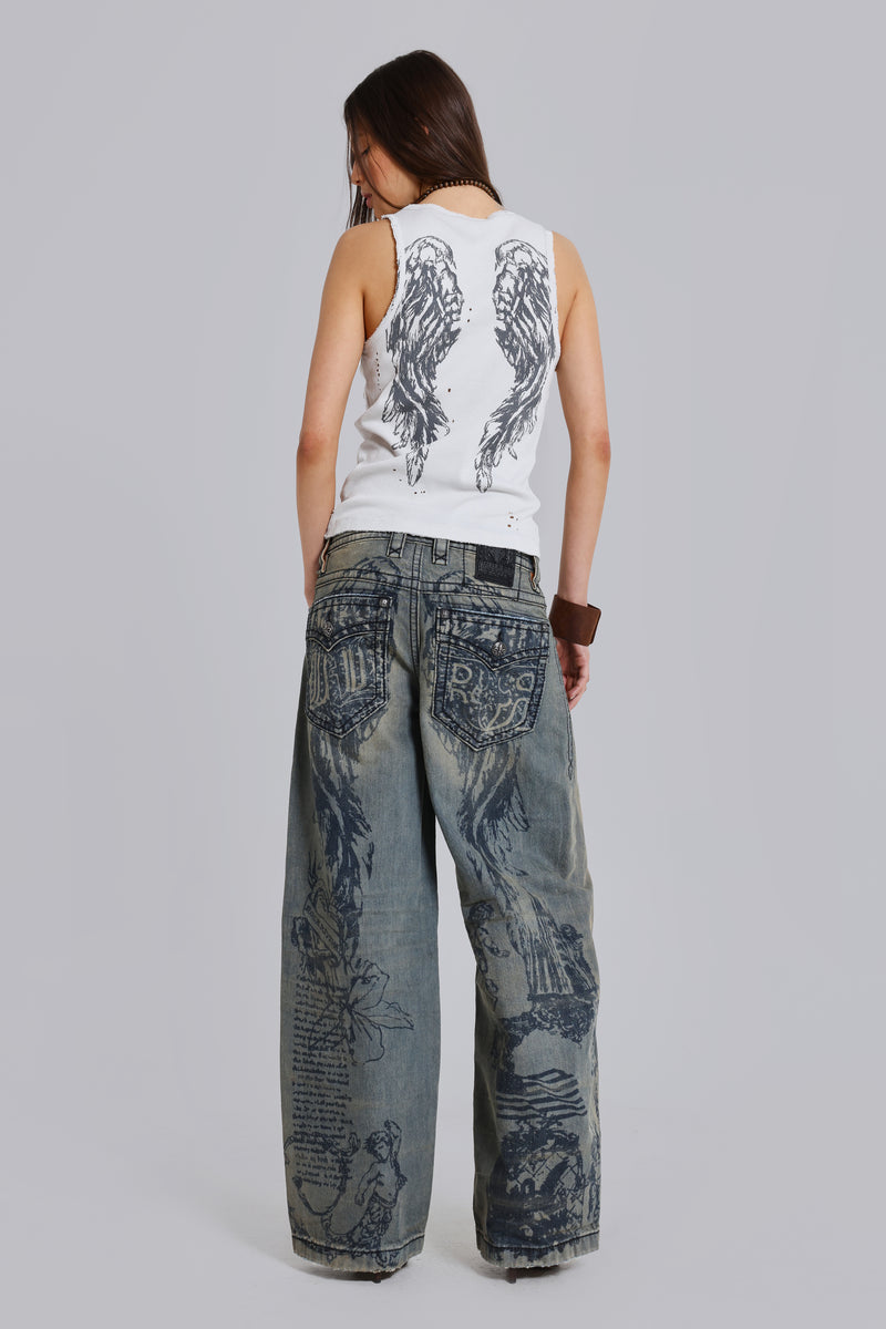 Rock Revival Angel Studded Vest