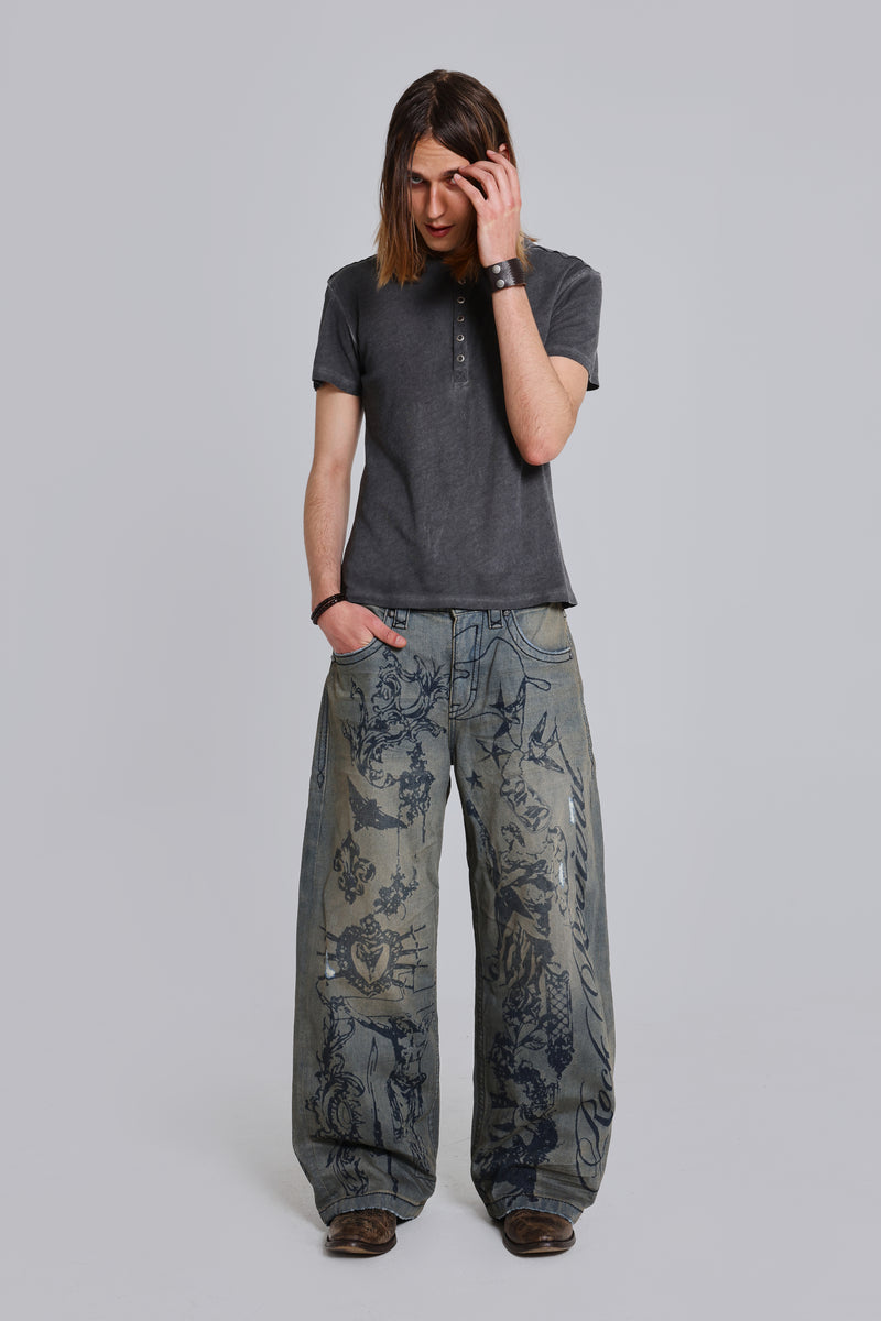 Rock Revival Inked Jeans