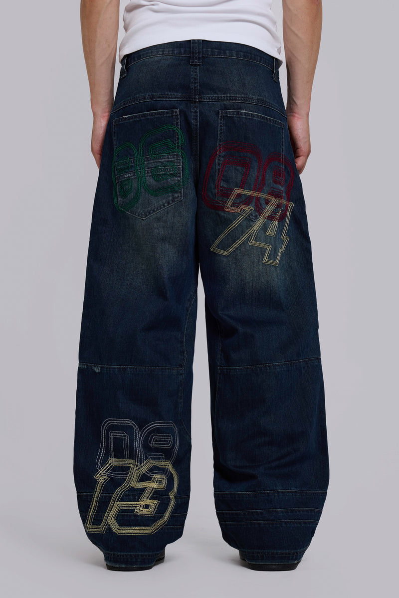 2K13 Moto Panelled Colossus Jeans