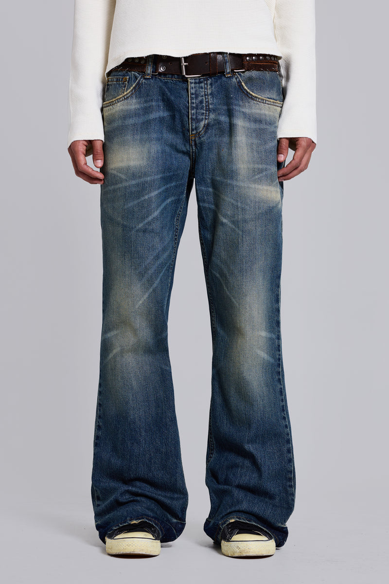 Mid Wash Blue Jude Bootcut Jeans